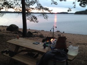 Sonnenuntergang Sandön