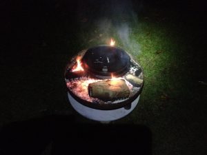 Einbrennen des Dutch Oven