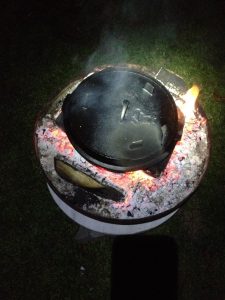 Einbrennen unseres Dutch Ovens