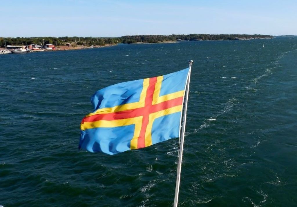 Flagge Alandinseln