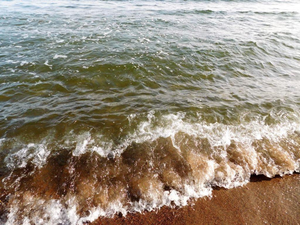 Meer am Stand in Degersand