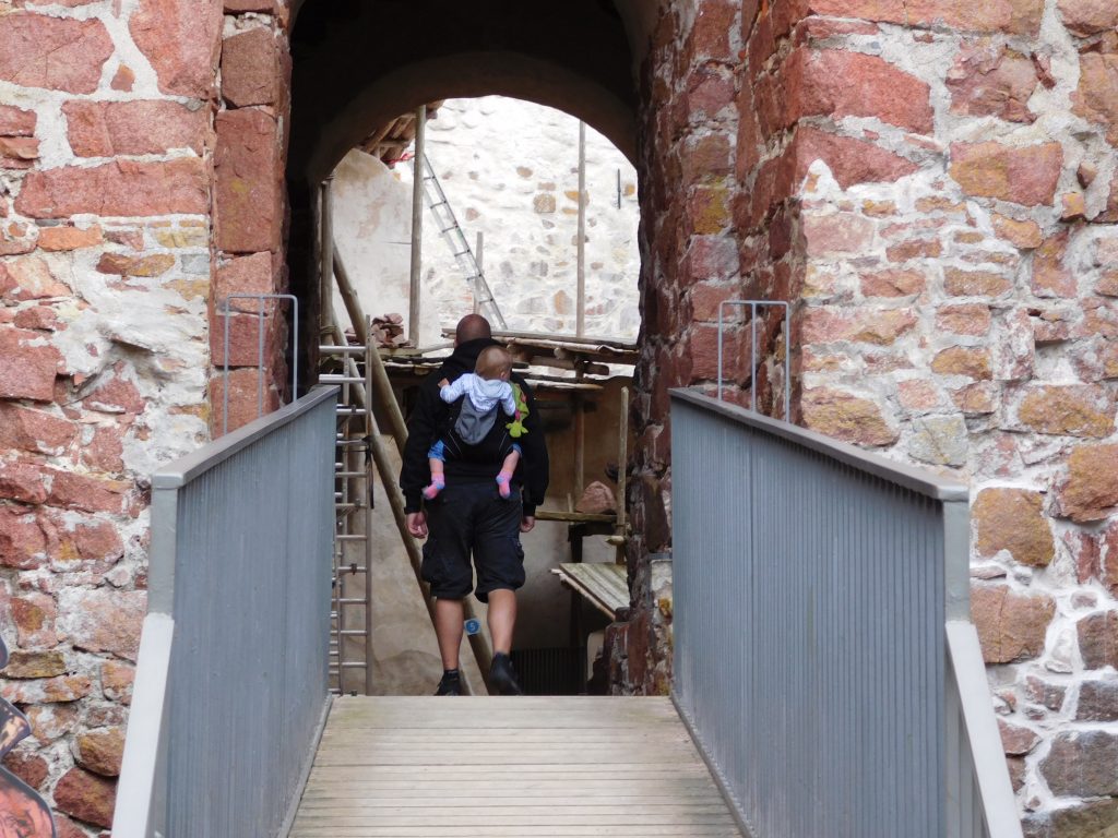 kastelholm auf der Zugbrücke Alandinseln
