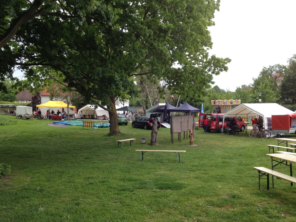 Reste vom Familientag Aplerbeck 2019 im Rodenbergpark.