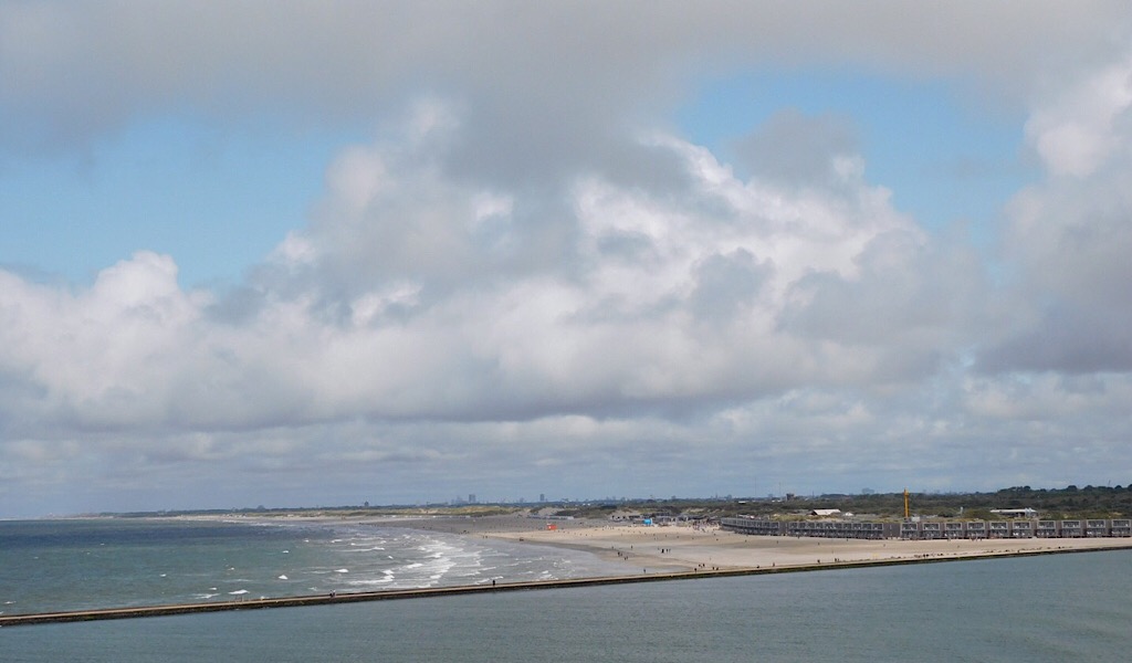 Ausfahrt aus dem Hoek van Holland
