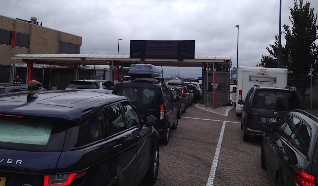 Am Fähranleger Hoek van Holland