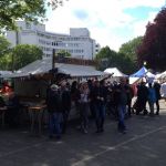 Die Taberna-Allerley auf dem Mittelaltermarkt im Volkspark Hagen.