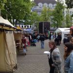 Der Mittelaltermarkt geht in die Kirmes und das Stadtfest "Hagen blüht auf" über.