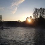 Die Sonne kommt durch beim Wesermarathon 2019. Die Sonne kommt durch beim Wesermarathon 2019.