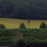 Weser-Flusskilomter 20, beim Wesermarathon 2019 um 8:29 Uhr. Weser-Flusskilomter 20.