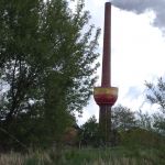 Holzkohlewerke der Fa. Profagus in Bodenfelde (Wesermarathon 2019). Holzkohlewerke Profagus in Bodenfelde.