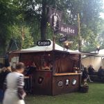Crepes-Stand auf dem Mittelaltespektakel